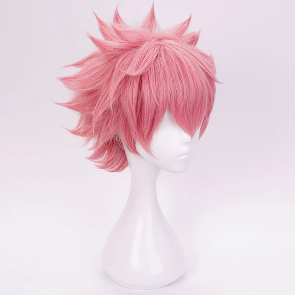 Anime My Hero Academia Ashido Mina Cosplay Wig Heat Resistant Sythentic Hair - Image 4