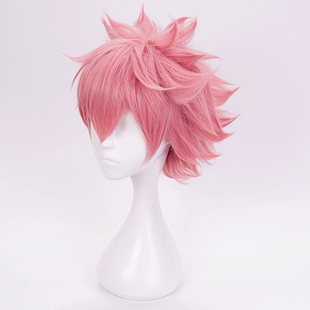 Anime My Hero Academia Ashido Mina Cosplay Wig Heat Resistant Sythentic Hair - Image 6