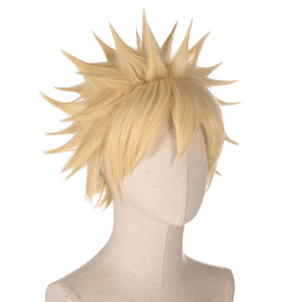 Anime My Hero Academia Bakugou Katsuki Cosplay Wig Heat Resistant Sythentic Hair - Image 3
