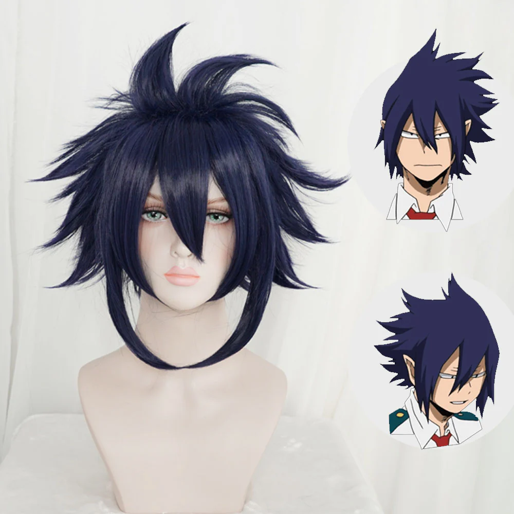 Anime My Hero Academia Big 3 Amaki Amajiki Cosplay Wig Heat Resistant Sythentic Hair