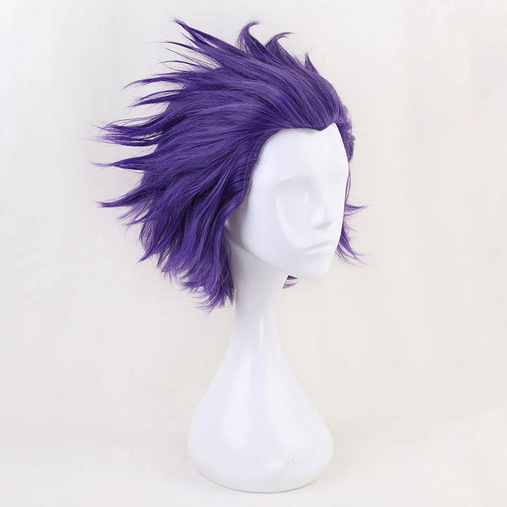 Anime My Hero Academia Costume Shinso Hitoshi Training/Gym Cosplay Outfit with Wig - Image 8