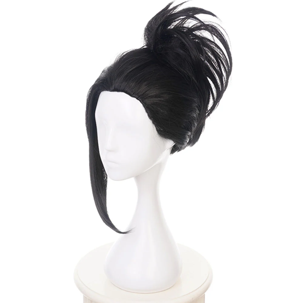 Anime My Hero Academia Costume Yaoyorozu Momo Training/Gym Cosplay Outfit with Wig - Image 8