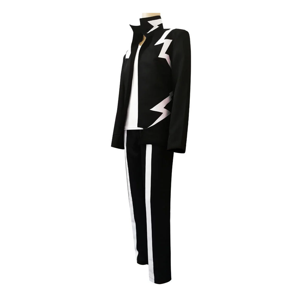 Anime My Hero Academia Kaminari Denki Cosplay Black Costume - Image 3