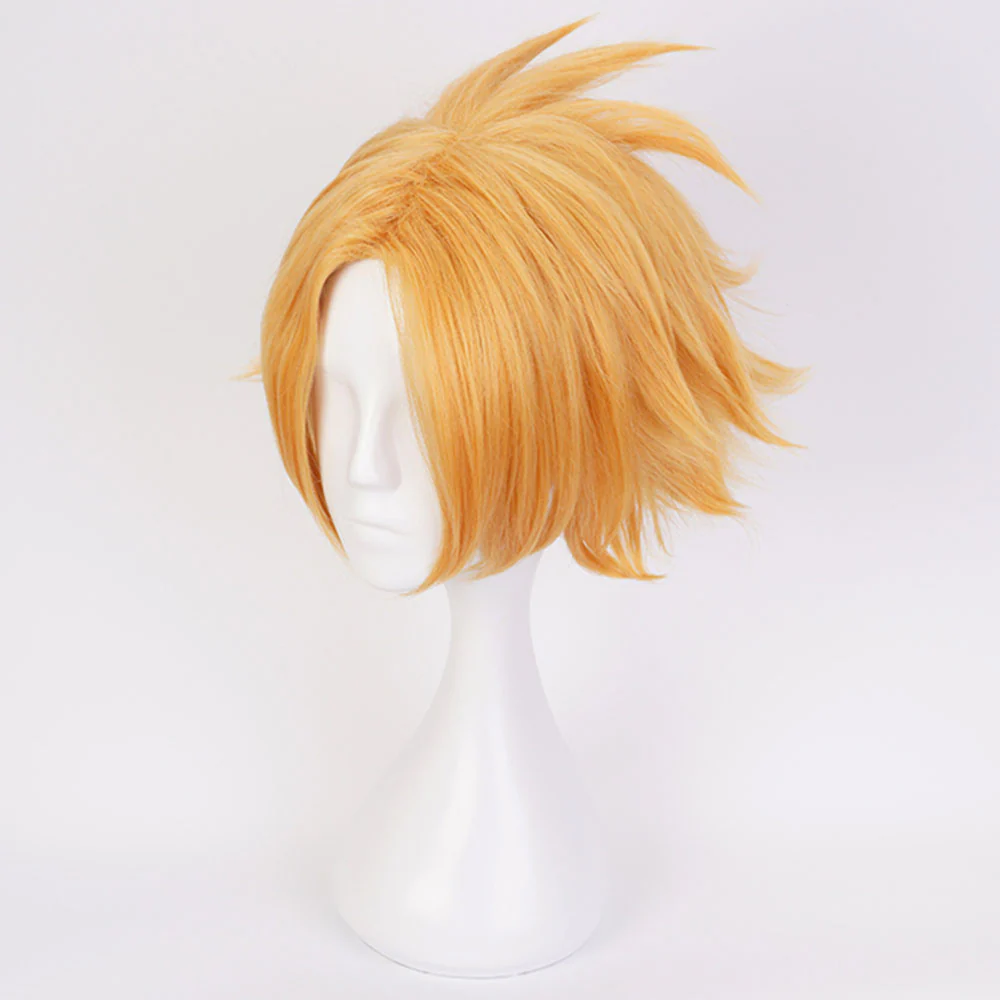 Anime My Hero Academia Kaminari Denki Cosplay Wig Heat Resistant Sythentic Hair - Image 6