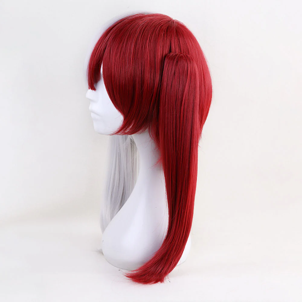 Anime My Hero Academia Todoroki Shoto Female Cosplay Wig Heat Resistant Sythentic Hair - Image 4