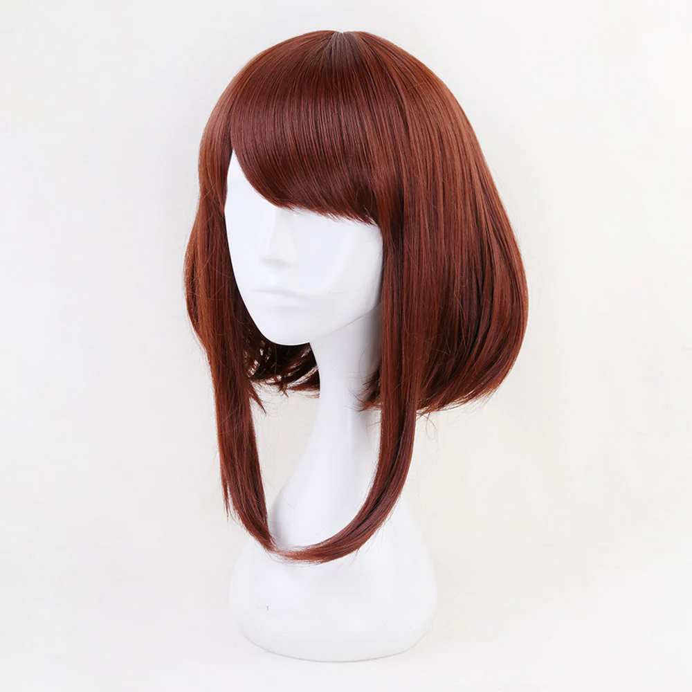 Anime My Hero Academia Uraraka Ochaco Cosplay Wig Heat Resistant Sythentic Hair - Image 5