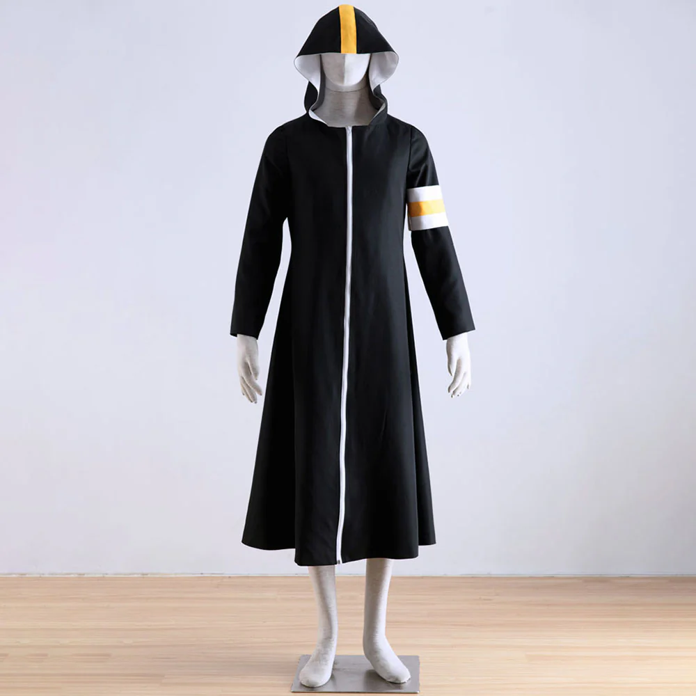 Anime One Piece Costume Trafalgar Law Cosplay Cloak Robe with Hat for Men - Image 3