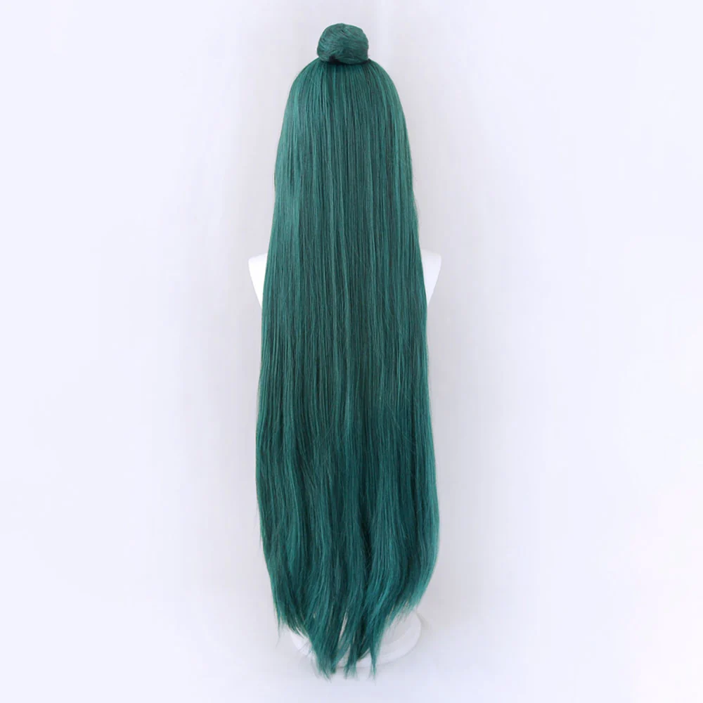 Anime Sailor Moon Sailor pluto Mingou setsuna Cosplay Wig Heat Resistant Sythentic Hair - Image 3