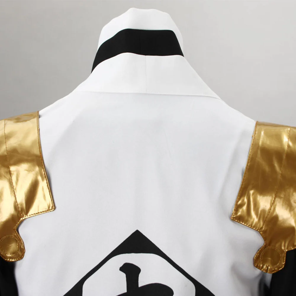 Bleach Costume Komamura Sajin Cosplay Kimono Set 7th Division Captain Costume for Men and Kids - Image 9