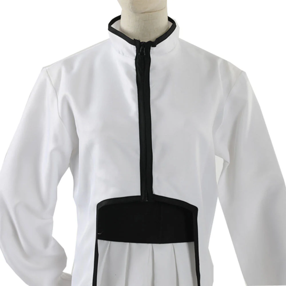 Bleach Costume Ulquiorra Cifer Cosplay Kimono full Outfit for Men and Kids - Image 4