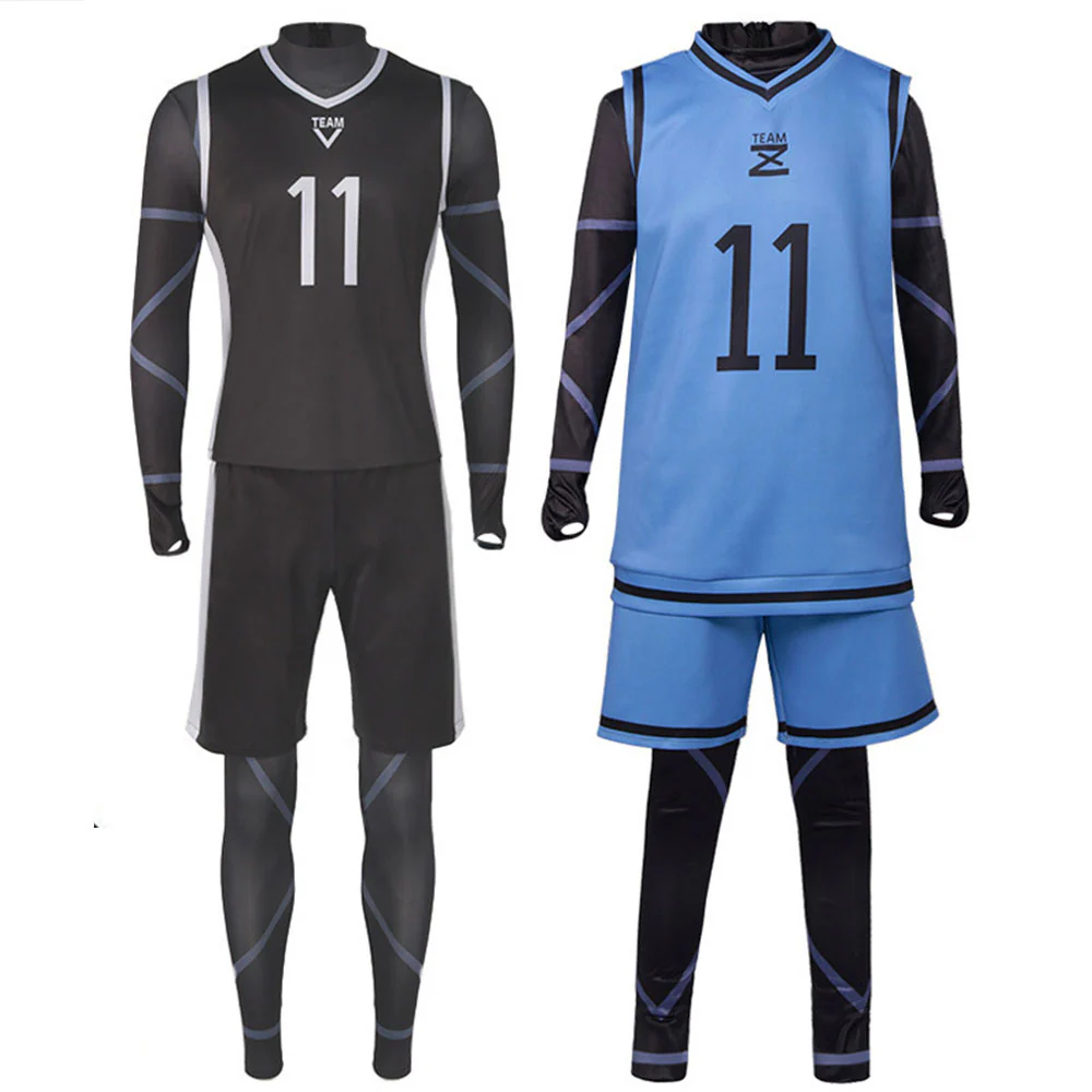 Blue Lock Costumes Isagi Yoichi Kunigami Rensuke Bachira Meguru Chigiri Hyom Cosplay Football Unifrom - Image 7