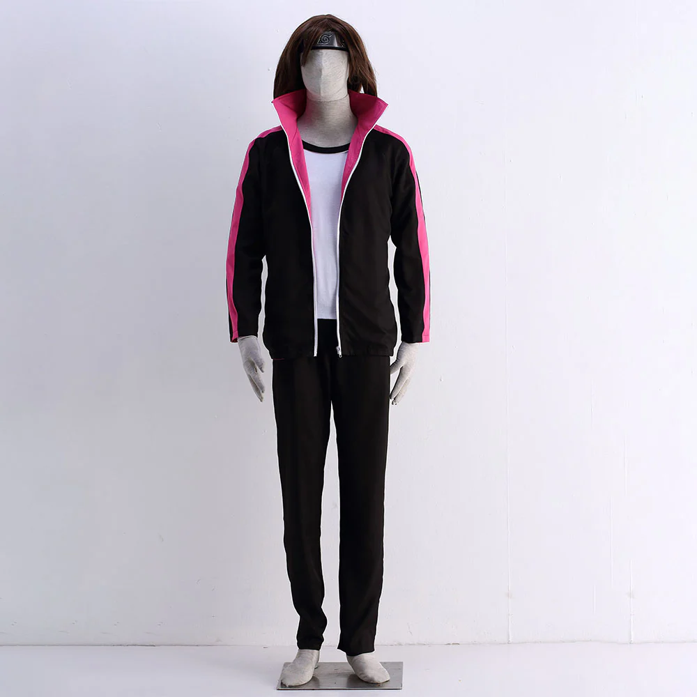 Boruto Costume Boruto Cosplay full Outfit with Bag for Men and Kids - Image 2