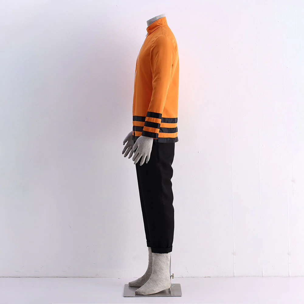 Boruto Costume Naruto as Father Cosplay full Outfit for Men and Kids - Image 5