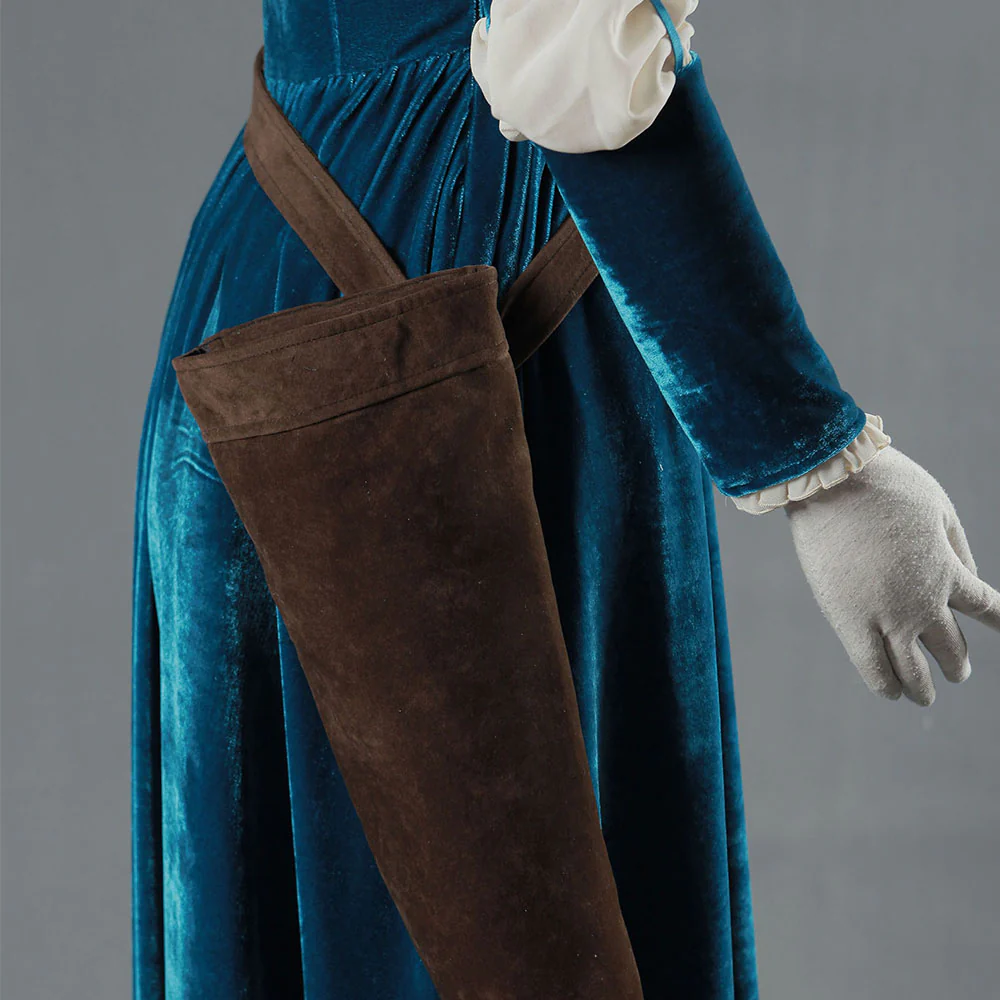 Brave Costume Princess Merida Cosplay Dress with Accessories for Women and Kids - Image 8