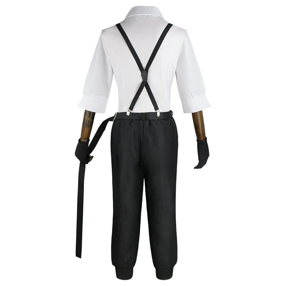 Bungou Stray Dogs Costume Atsushi Nakajima Cosplay full Outfit with Accessories for Men - Image 3