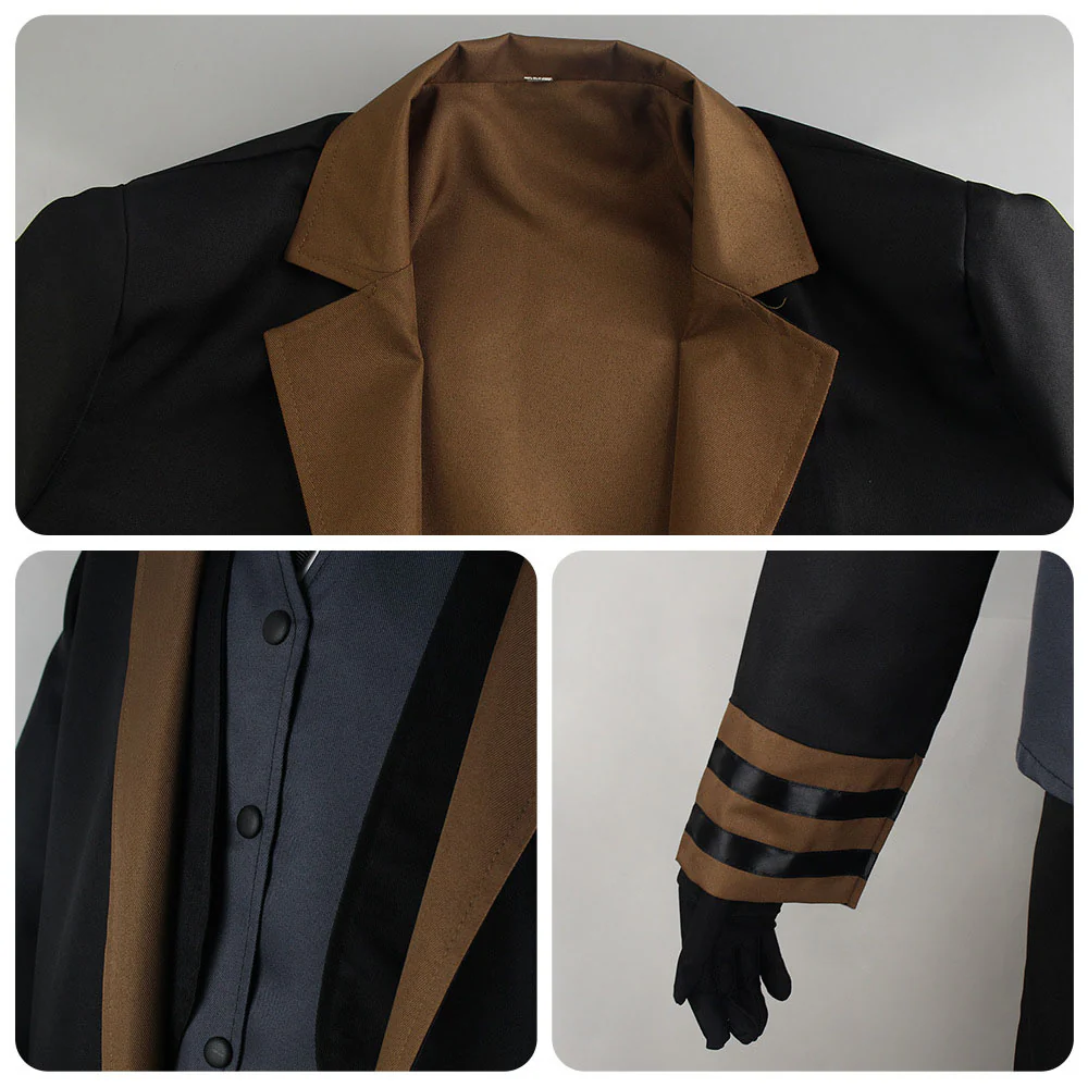 Bungou Stray Dogs Costume Chuuya Nakahara Cosplay full Outfit with Hat for Men - Image 6