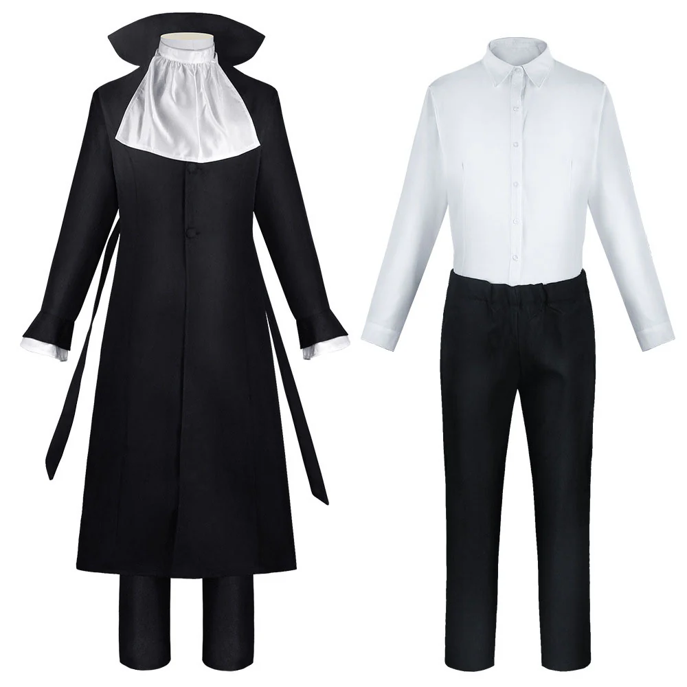 Bungou Stray Dogs Costume Ryunosuke Akutagawa Cosplay full Outfit with Accessories for Men - Image 3