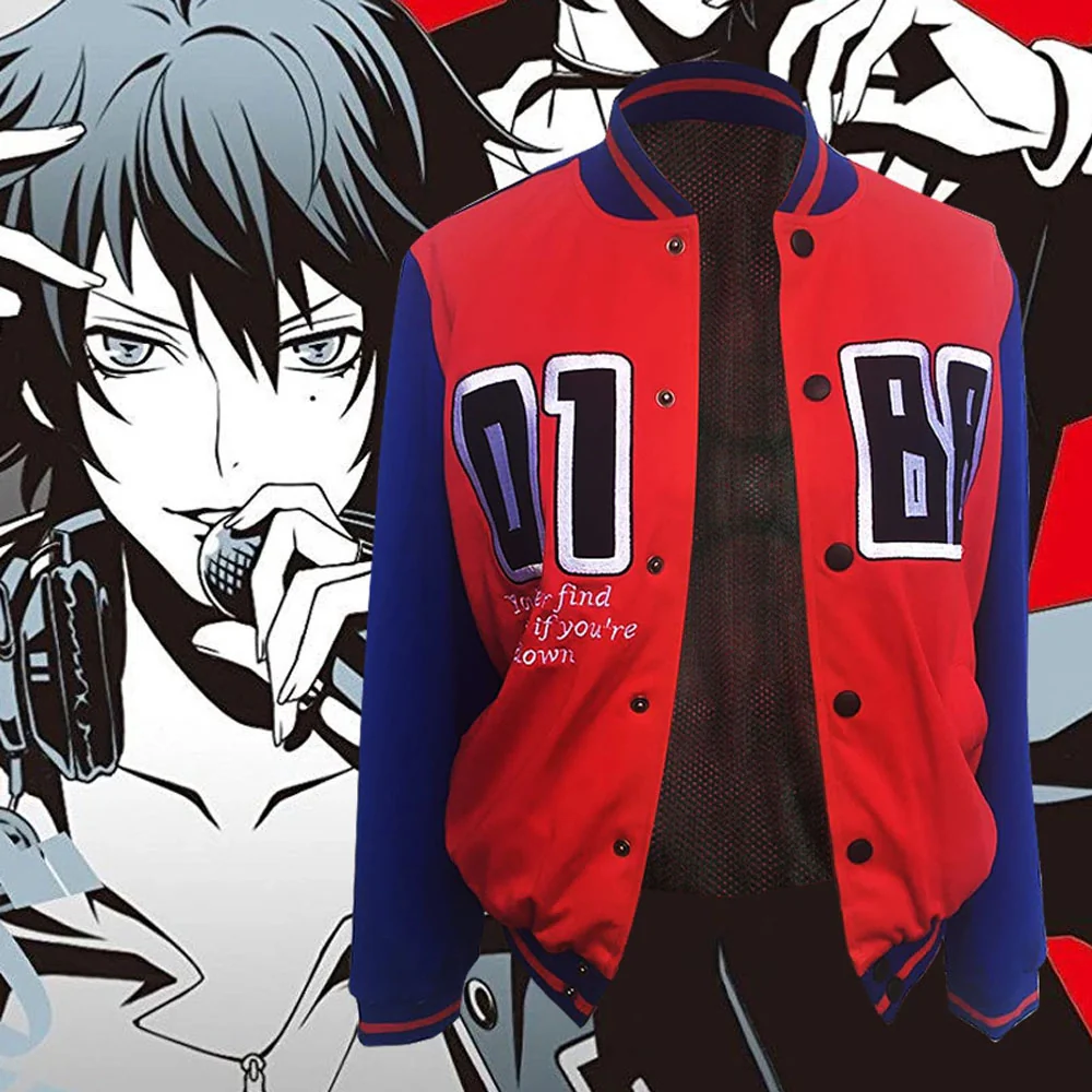 Division Rap Battle Costume Yamada Ichiro Cosplay Red Jacket for Men and Kids - Image 4