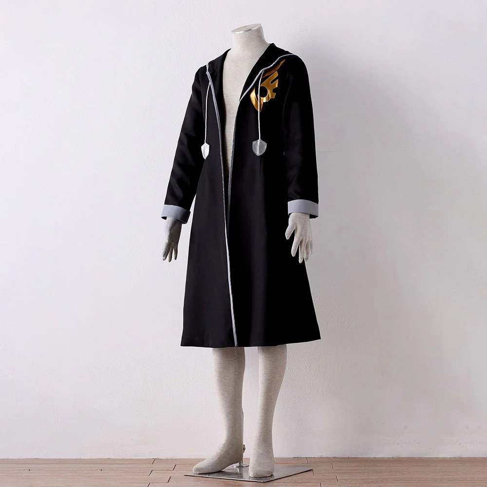 Fairy Tail Costume Jellal Fernandes Cosplay Long Coat for Men and Kids - Image 3