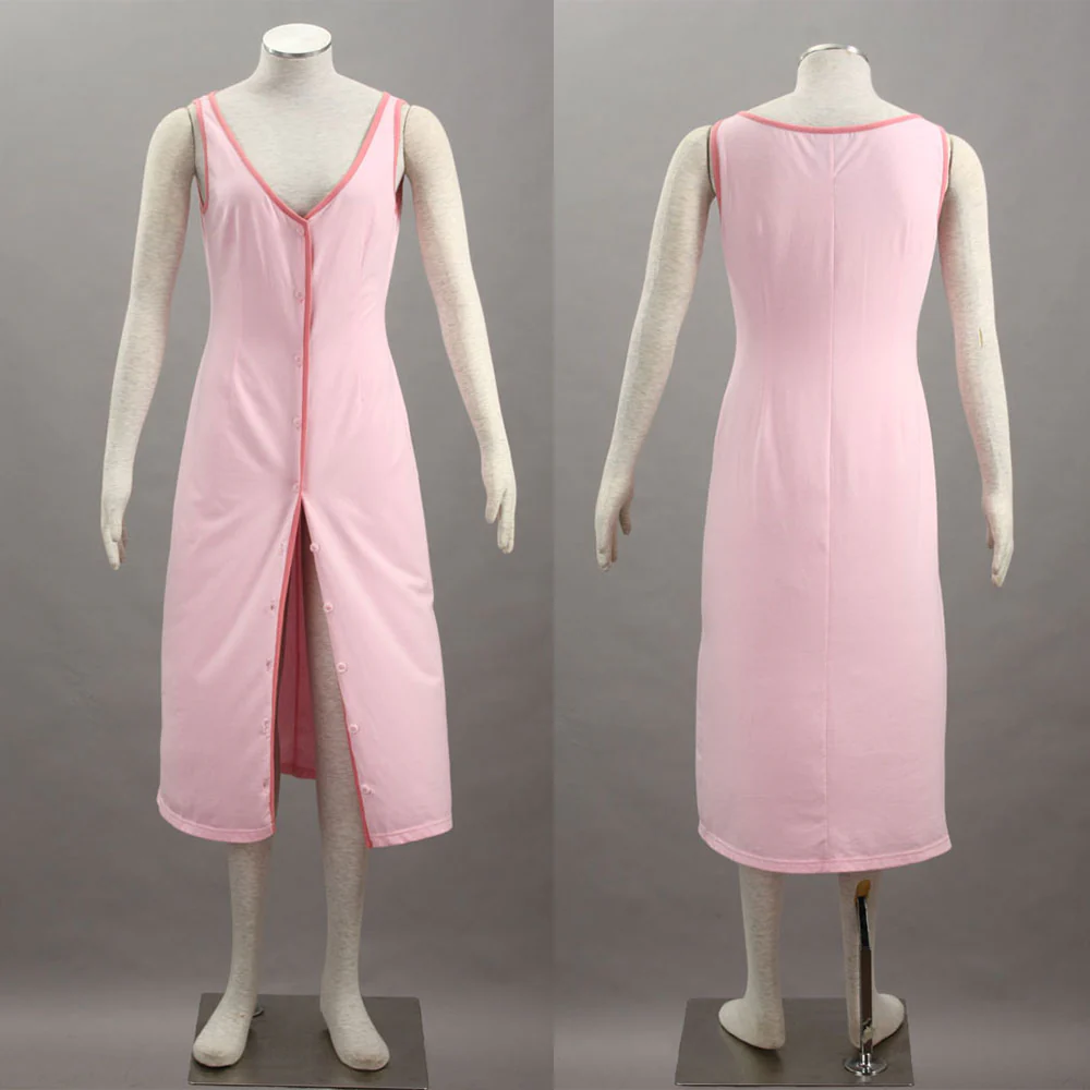 Final Fantasy 7 Costume Aerith Gainsborough Cosplay Suits with Accessories for Women and Kids - Image 7