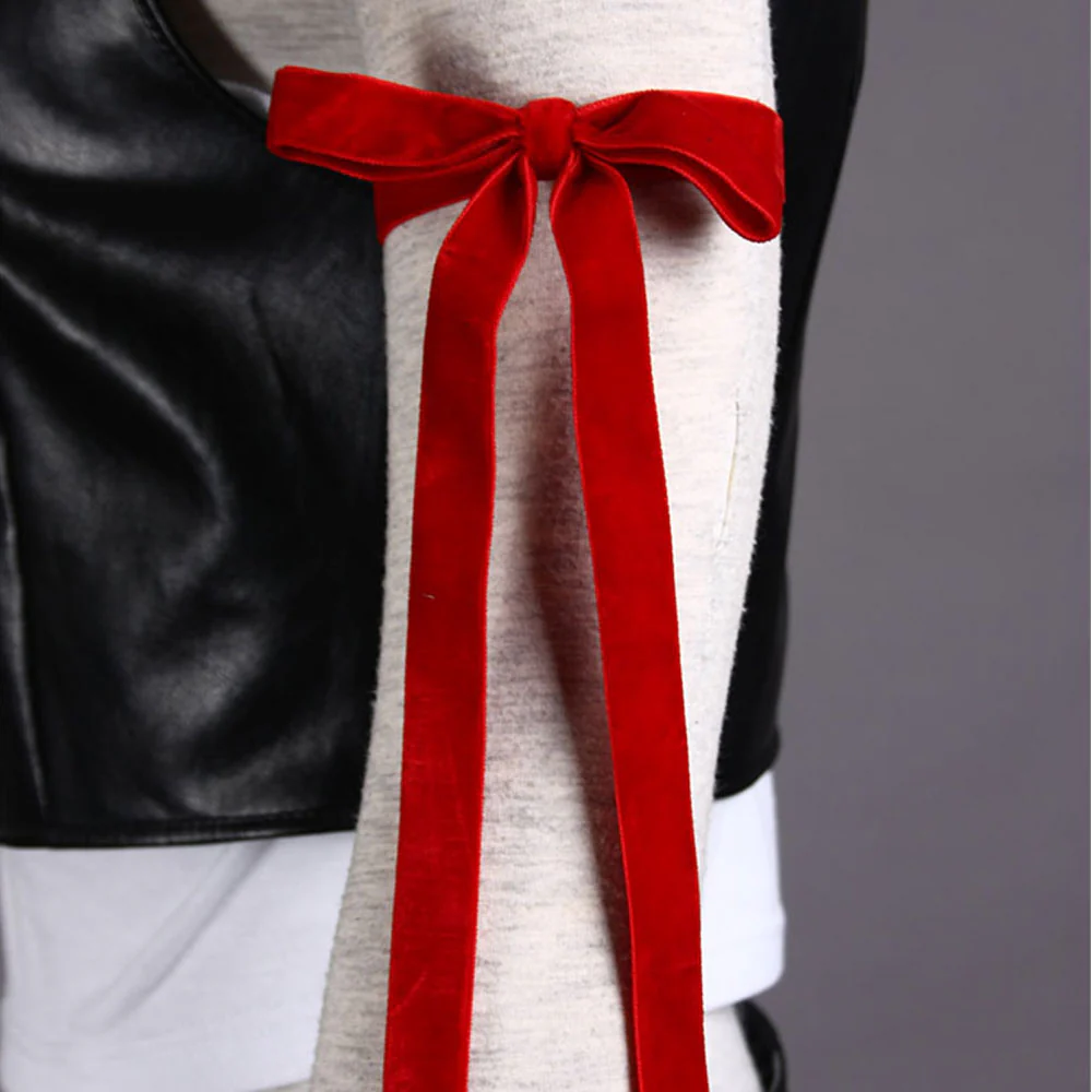 Final Fantasy 7 Costume Tifa Lockhart Cosplay Black Full Outfit for Women and Kids - Image 11