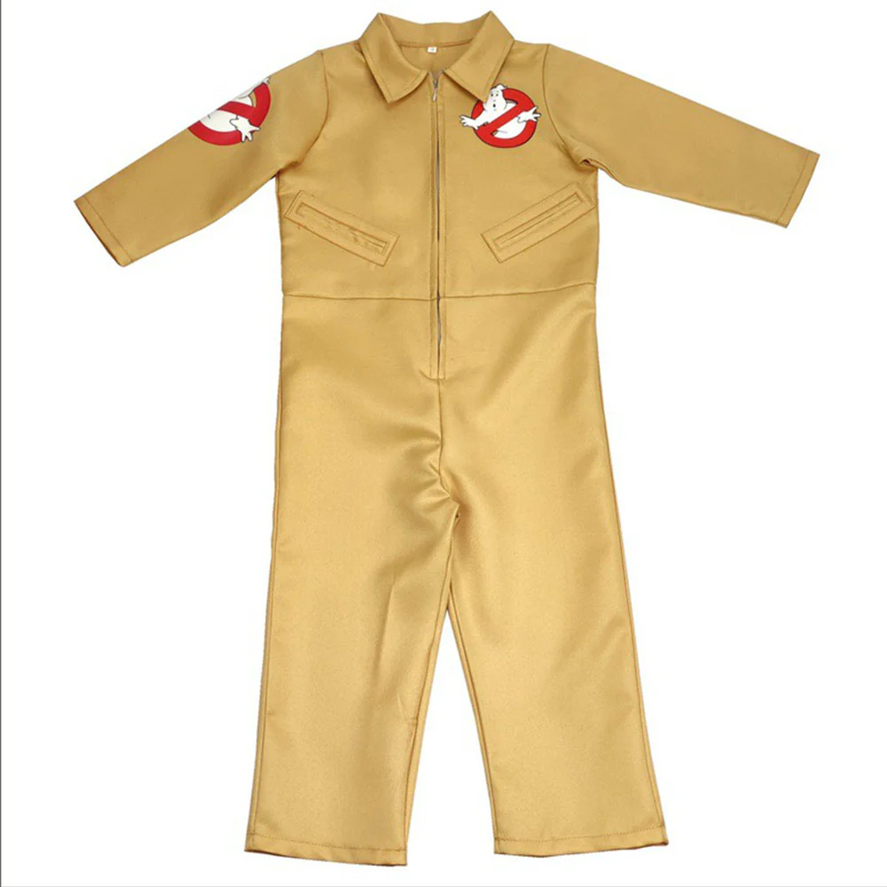 Ghostbusters Costumes Ghostbusters Unifrom Cosplay Outfit with Bag for Kids - Image 3