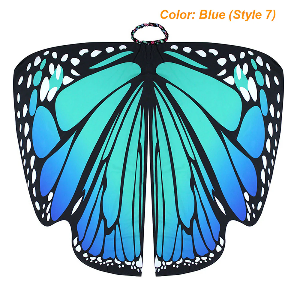 Halloween costume Butterfly Robe Shawl Big Butterfly wings for Women - Image 10