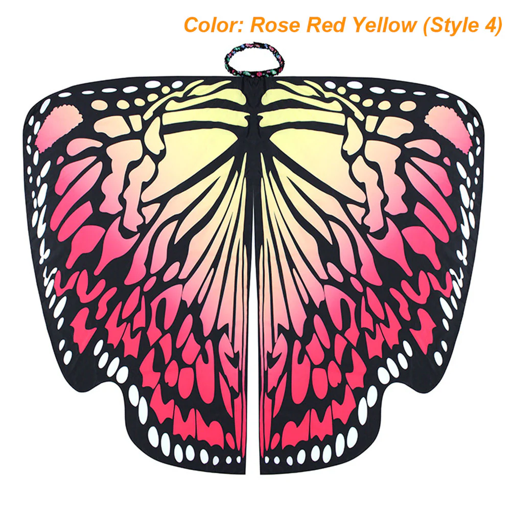 Halloween costume Butterfly Robe Shawl Big Butterfly wings for Women - Image 7