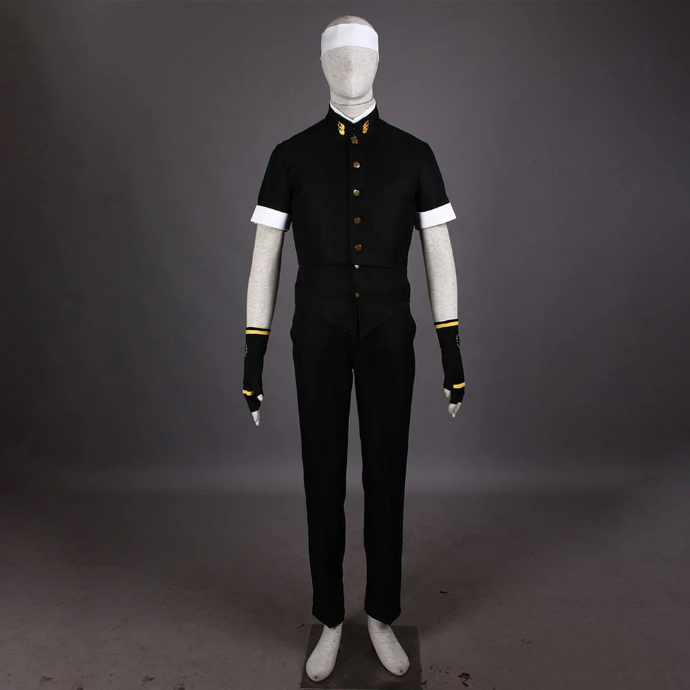 King of Fighters Costume Kyo Kusanagi Black Suit Cosplay full Outfit for Men and Kids - Image 3