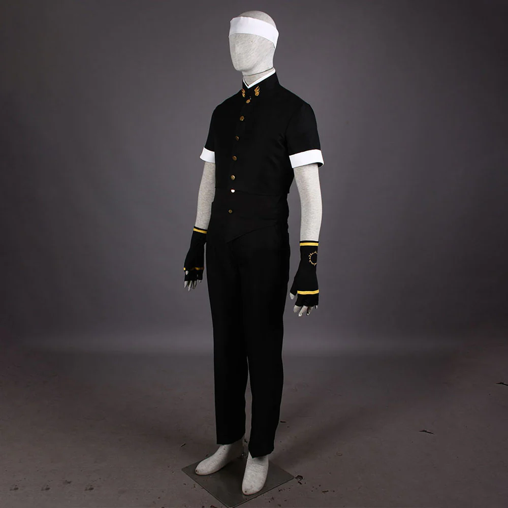 King of Fighters Costume Kyo Kusanagi Black Suit Cosplay full Outfit for Men and Kids - Image 4