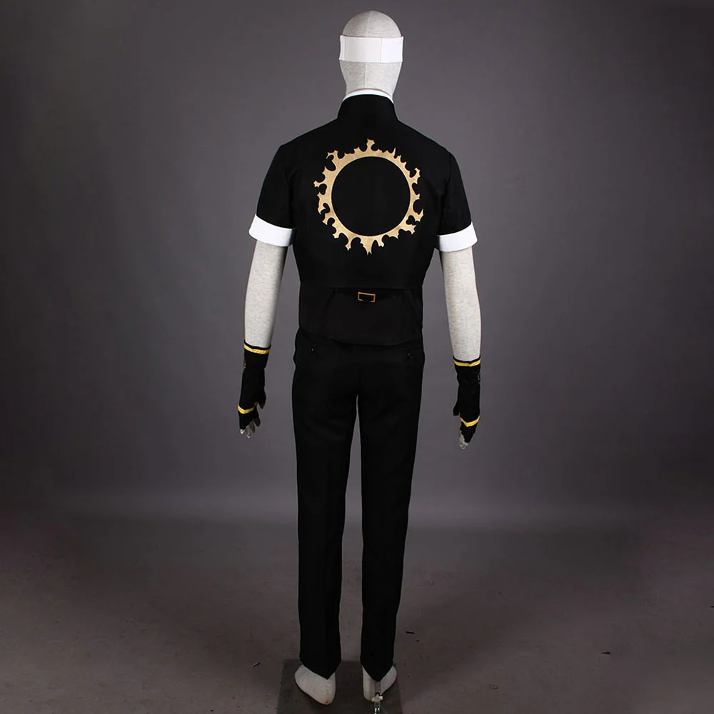King of Fighters Costume Kyo Kusanagi Black Suit Cosplay full Outfit for Men and Kids - Image 5
