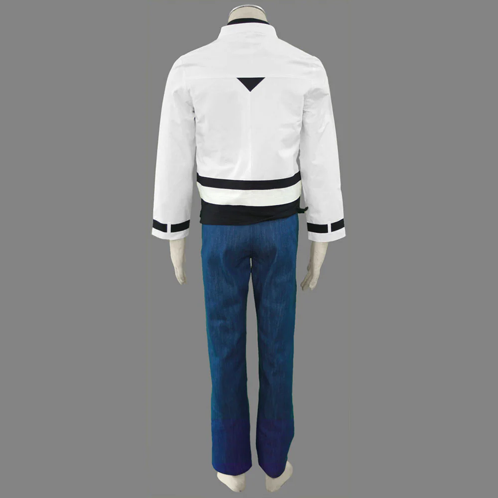 King of Fighters Costume Kyo Kusanagi White Suit Cosplay full Outfit for Men and Kids - Image 4