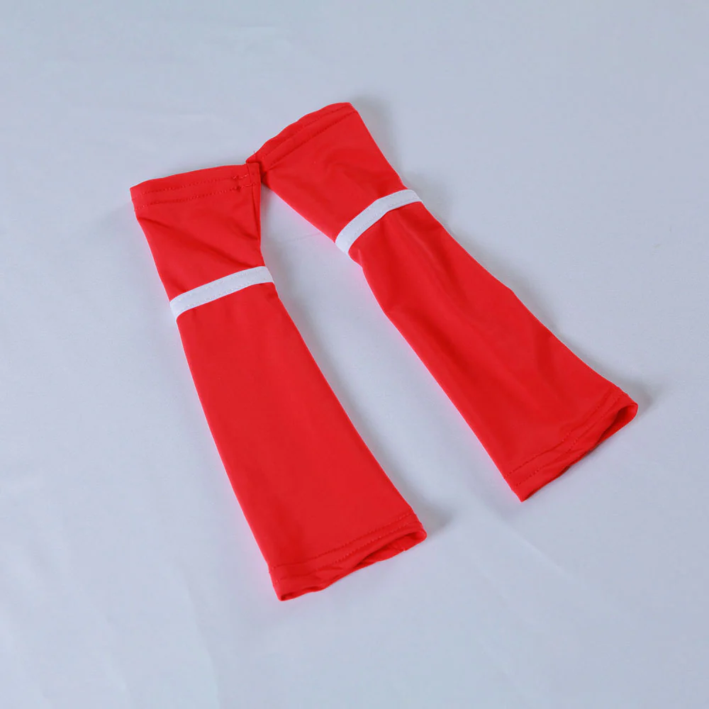 King of Fighters Costume Mai Shiranui Red Suit Cosplay full Outfit for Women and Kids - Image 13