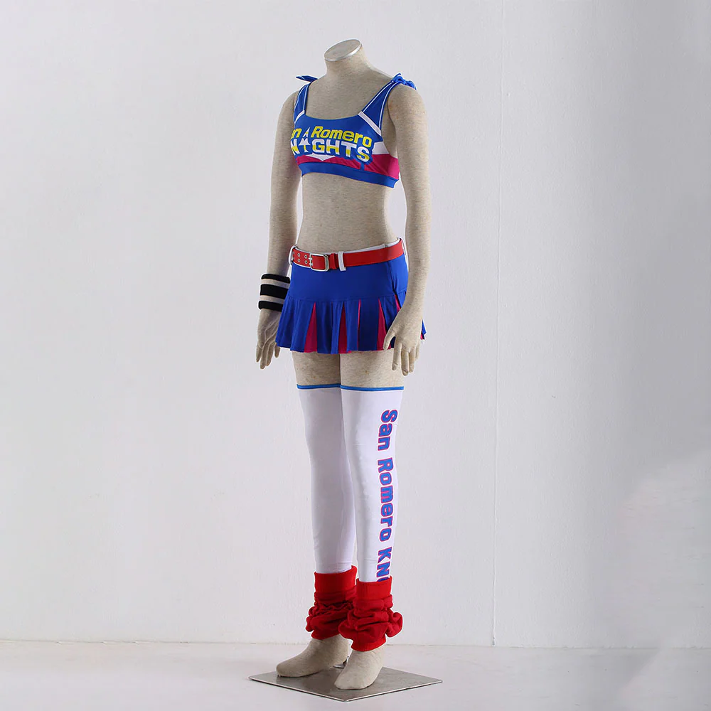 Lollipop Chainsaw Costume Juliet Starling Cosplay full Outfit for Women and Kids - Image 3