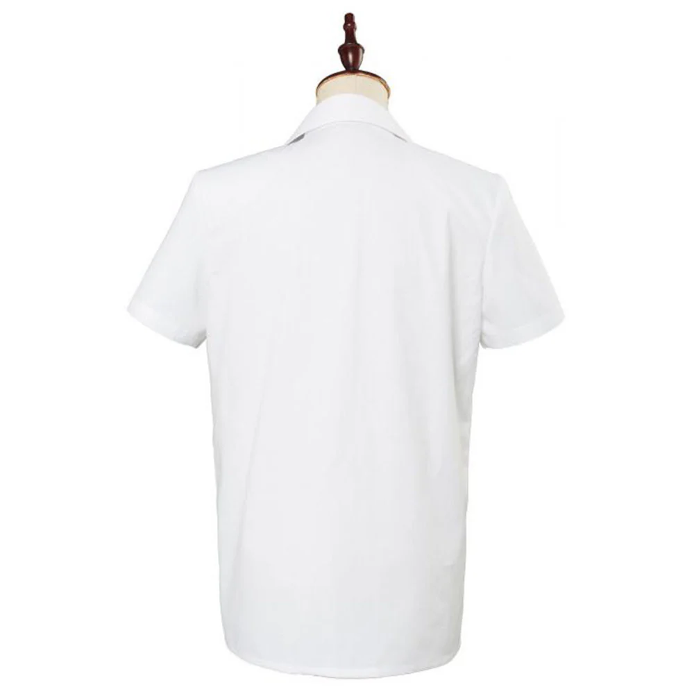 Men and Kids Division Rap Battle Costume Samatoki Aohitsugi Cosplay White Shirt - Image 5