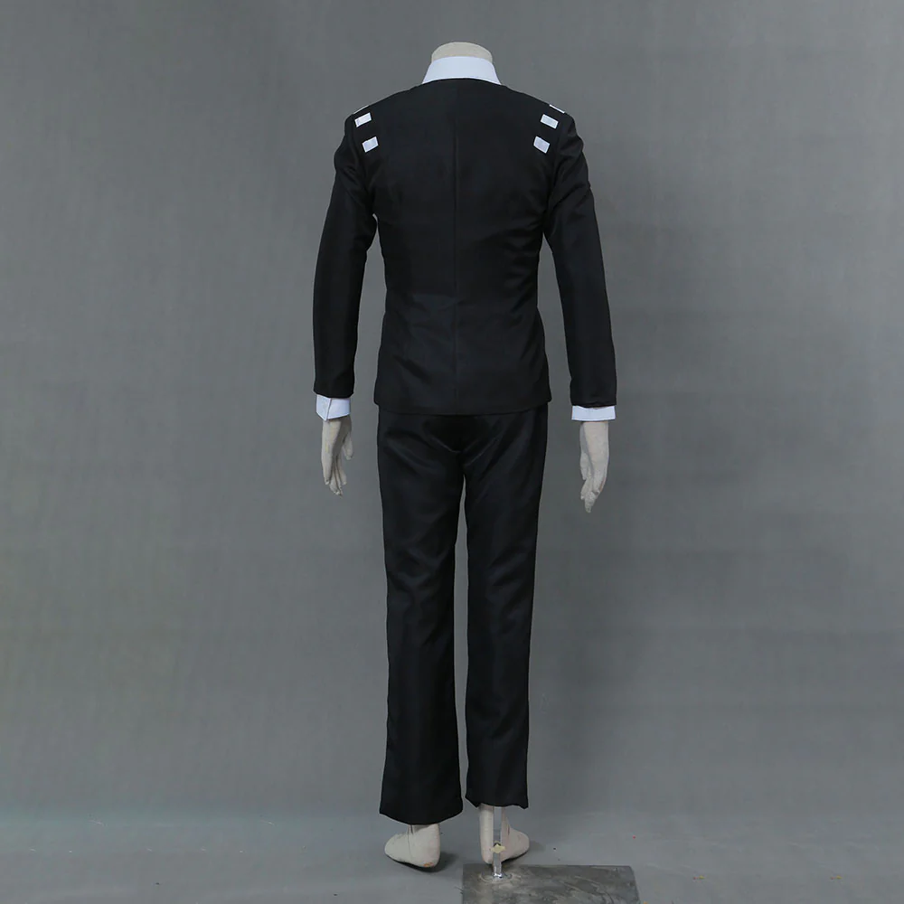 Men and Kids Soul Eater Costume Death The Kid Cosplay Black full Set - Image 2