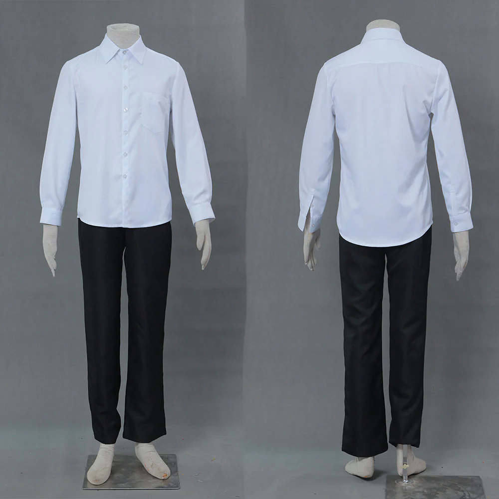 Men and Kids Soul Eater Costume Death The Kid Cosplay Black full Set - Image 5