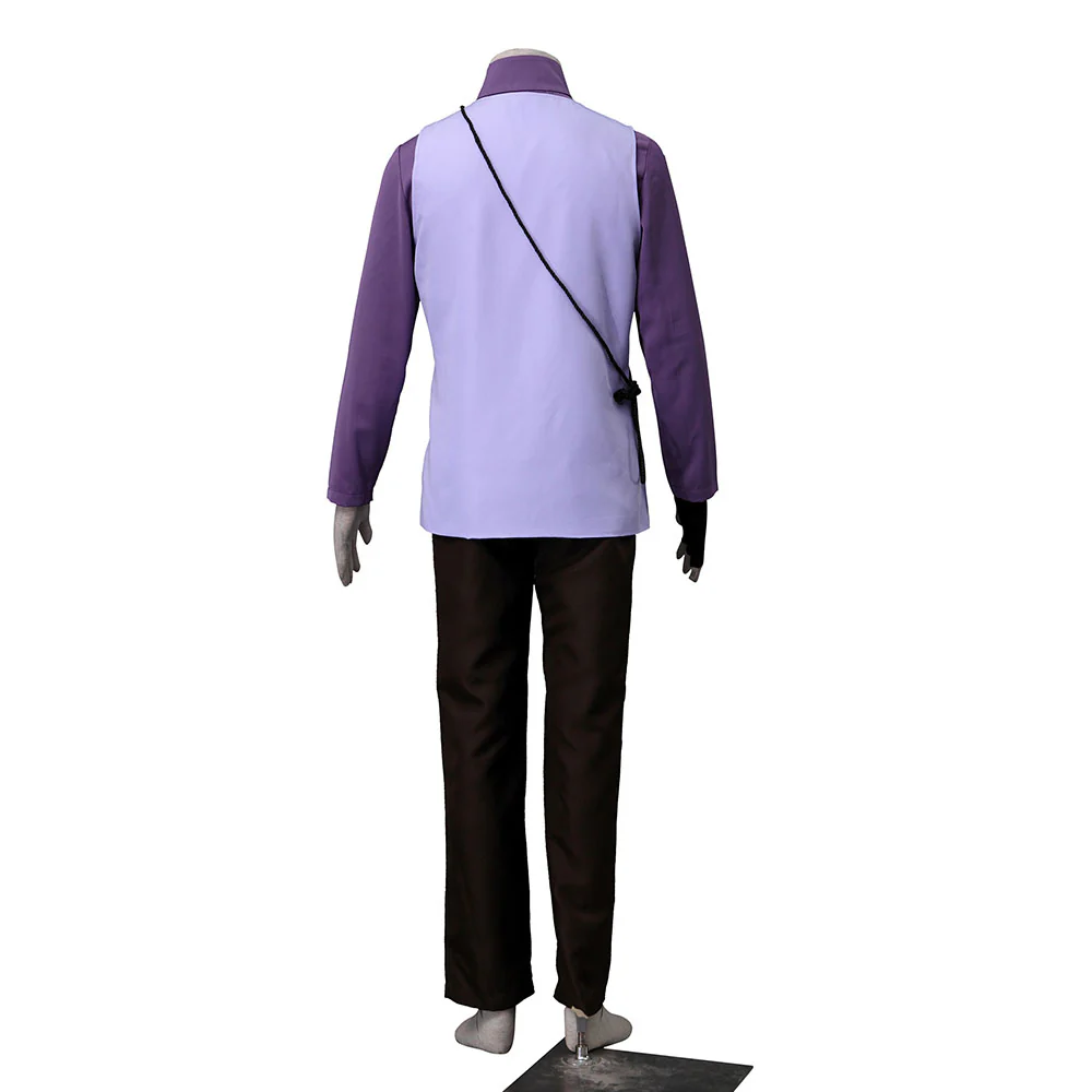 Naruto Boruto Costume Uchiha Sasuke as Father Costume full Outfit for Men and Kids - Image 7