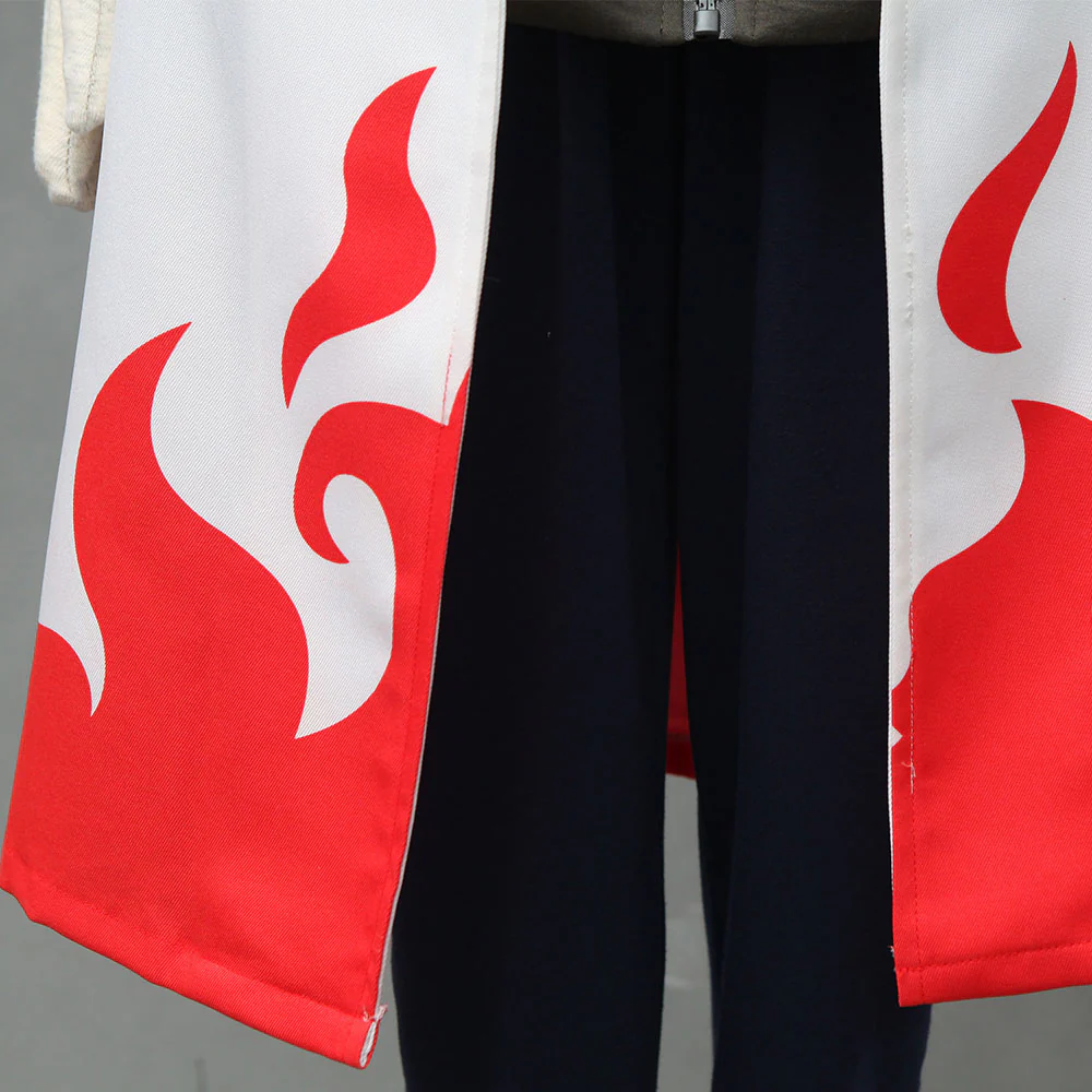 Naruto Costume 4th Hokage Namikaze Minato Cosplay Full Outfit for Men and Kids - Image 12