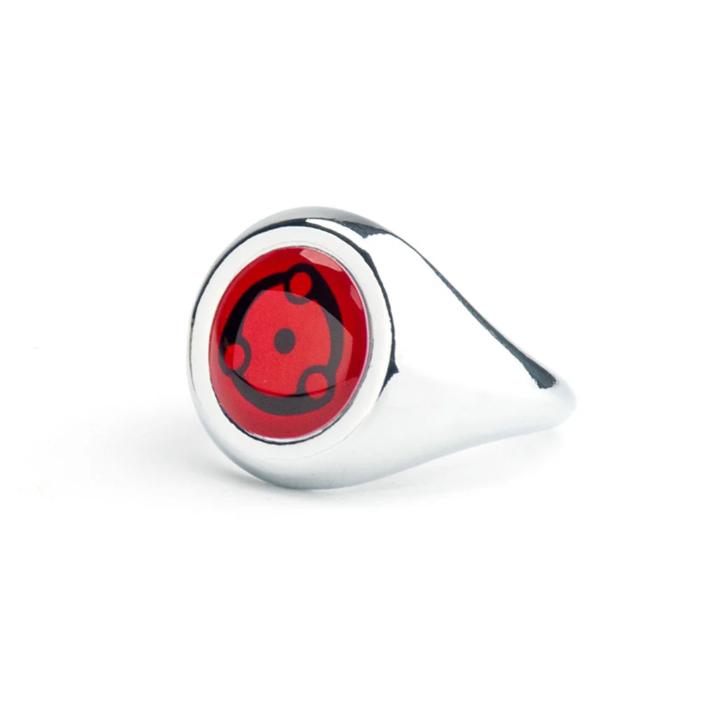 Naruto Costume Accessories The Sharingan 10 PCS Rings with Box Itachi Sasuke Obito Cosplay Rings - Image 11