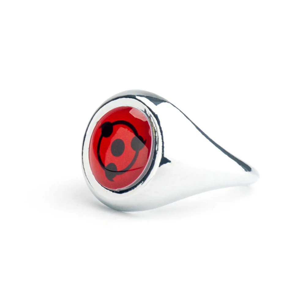 Naruto Costume Accessories The Sharingan 10 PCS Rings with Box Itachi Sasuke Obito Cosplay Rings - Image 6