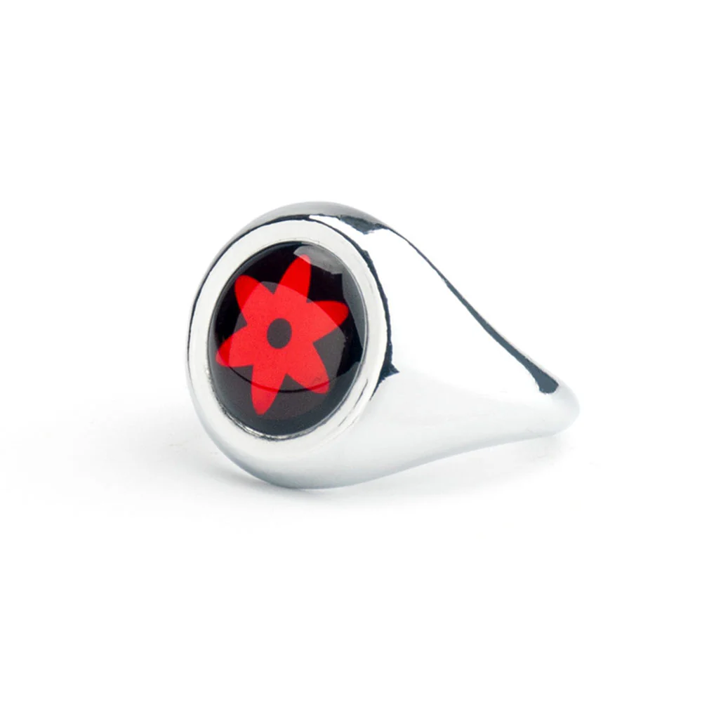 Naruto Costume Accessories The Sharingan 10 PCS Rings with Box Itachi Sasuke Obito Cosplay Rings - Image 8