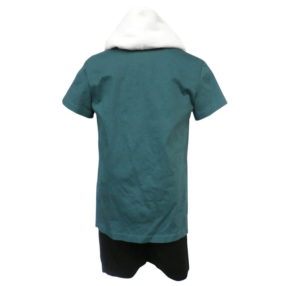 Naruto Costume Akimichi Chouji Childhood Green Cosplay full Outfit for Men and Kids - Image 4