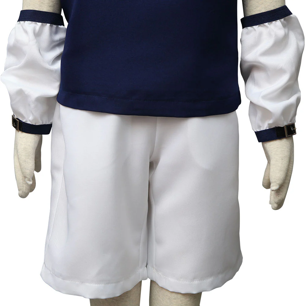 Naruto Costume Childhood Uchiha Sasuke Cosplay full Outfit for Men and Kids - Image 9