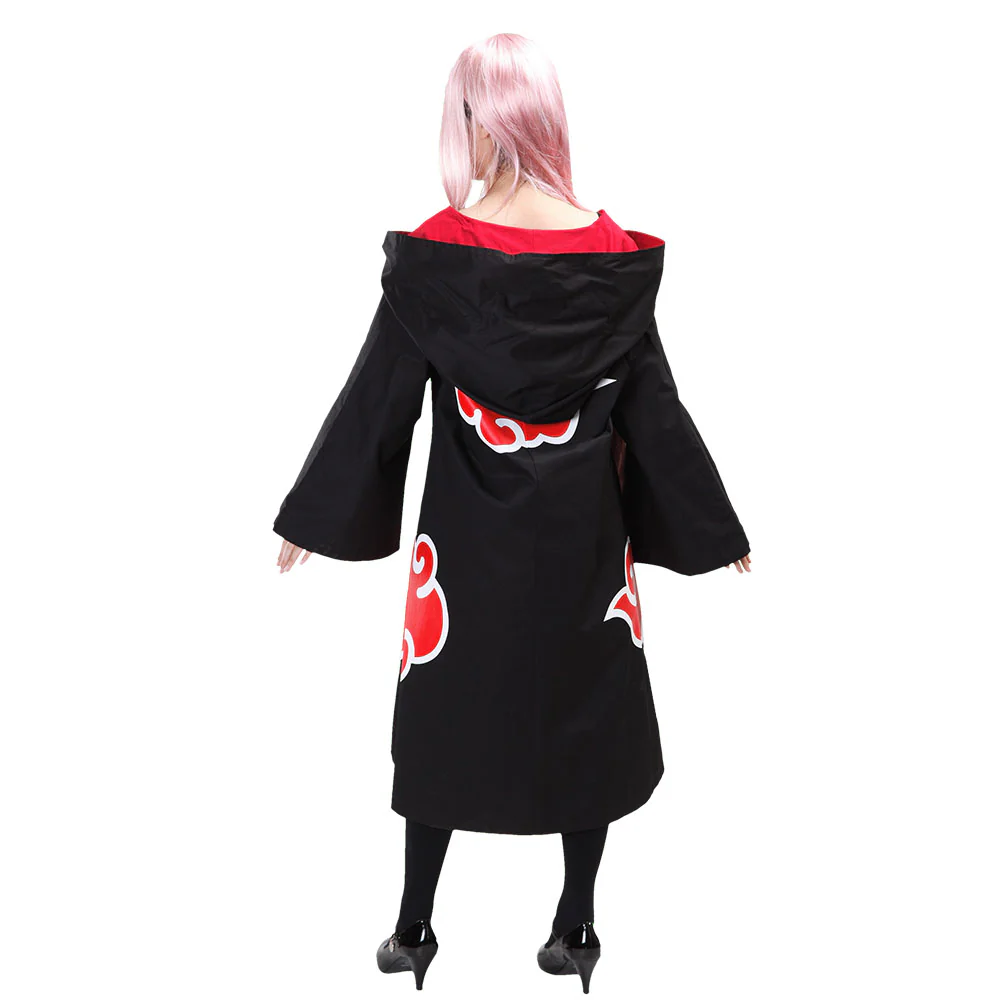 Naruto Costume Eagle Team Embroidery Cloak Sasuke Karin Robe for Men and Kids - Image 5