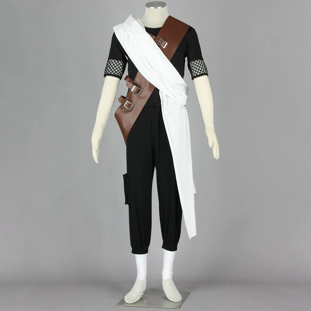 Naruto Costume Gaara Taking Chunin Exam Cosplay full Outfit for Men and Kids - Image 2