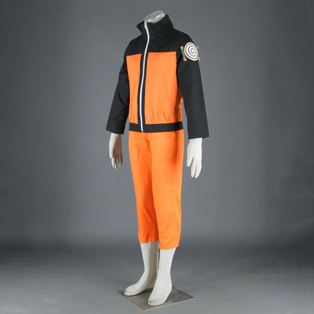 Naruto Costume Juvenile Naruto Orange Cosplay full Outfit for Men and Kids - Image 3