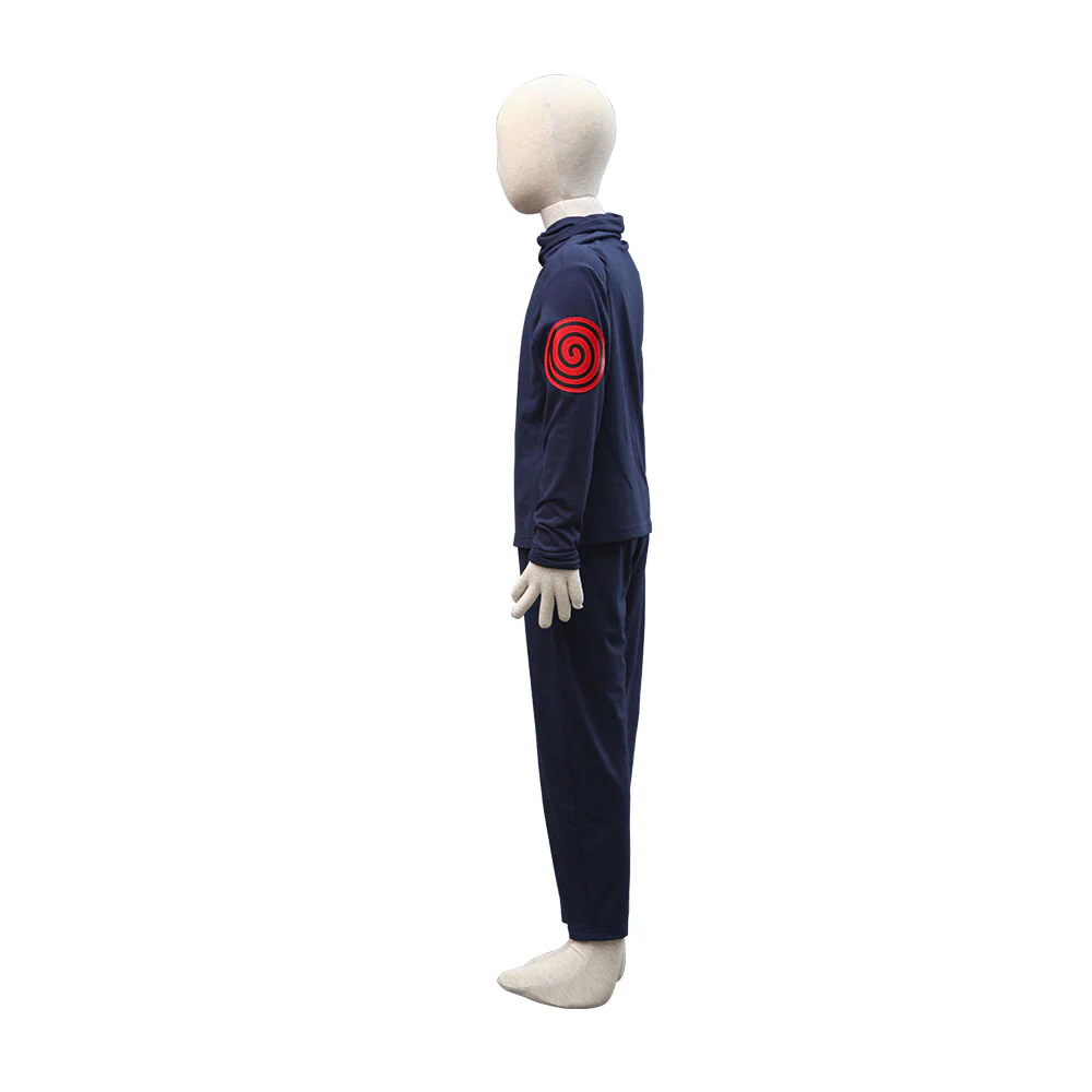 Naruto Costume Konoha Ninja Village Jonin Uniform Kakashi Cosplay Uniform for Men and Kids - Image 10