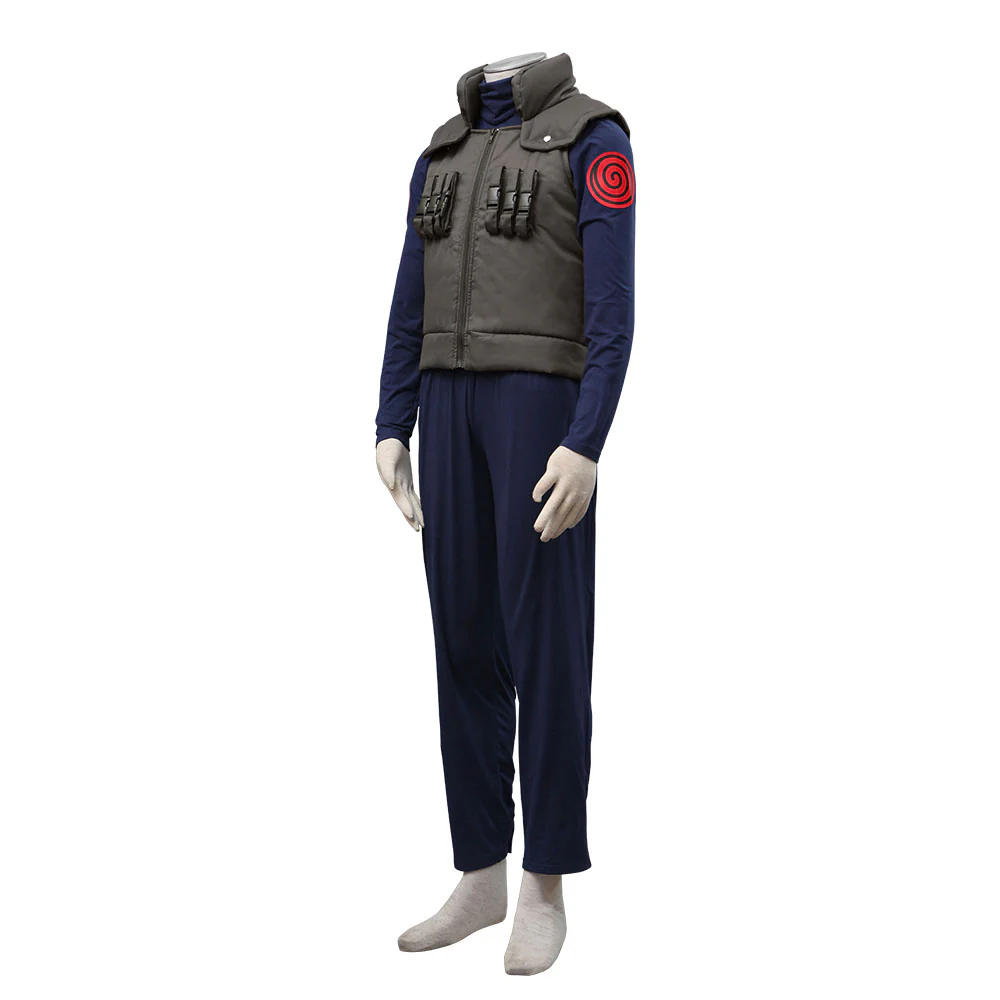 Naruto Costume Konoha Ninja Village Jonin Uniform Kakashi Cosplay Uniform Vest - Image 3