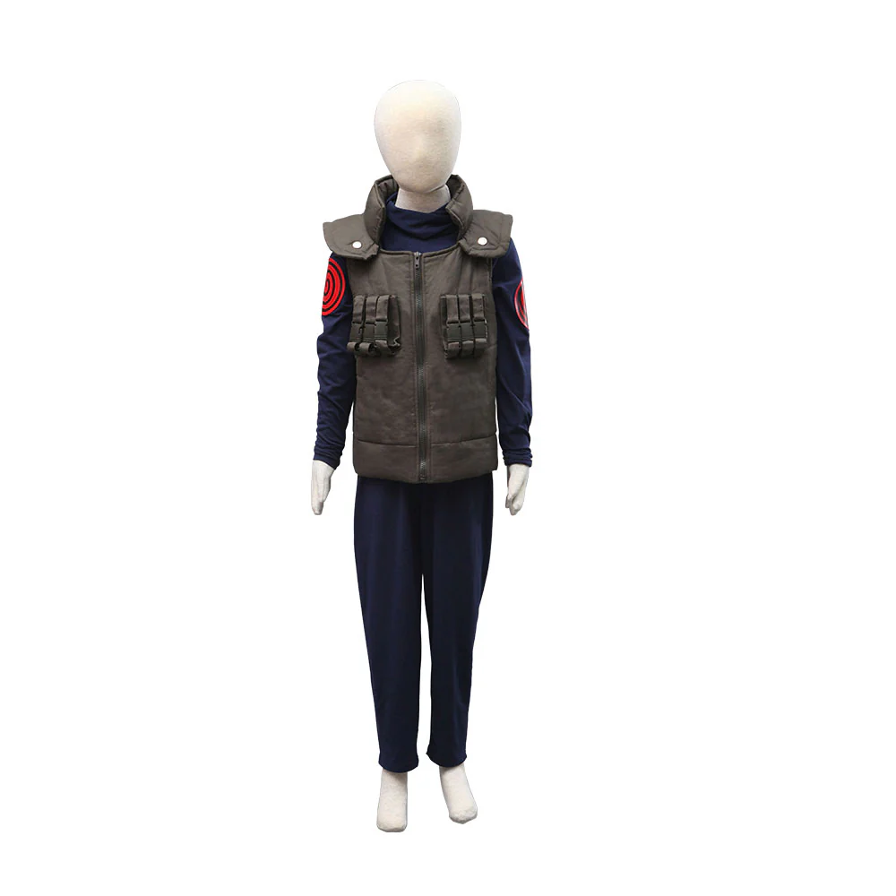 Naruto Costume Konoha Ninja Village Jonin Uniform Kakashi Cosplay Uniform Vest - Image 5